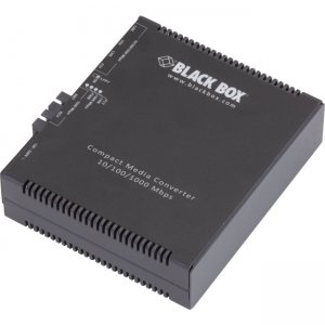 Black Box LGC5151A Compact Media Converter Gigabit Ethernet Multimode 850nm 550m SC