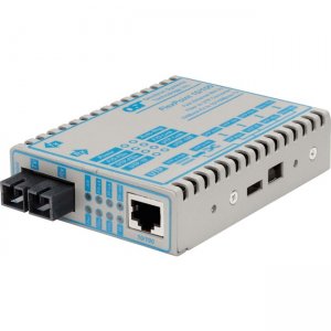 Omnitron Systems 4341-9 10/100 RJ-45 to Fast Ethernet Fiber Media Converter