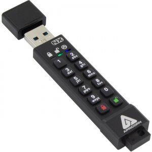 Apricorn ASK3-NX-2GB Hardware Encrypted USB 3.1 Flash Drive