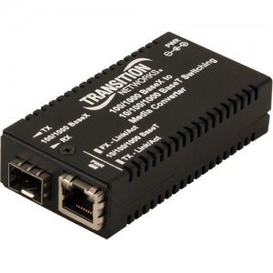 Transition Networks M/GE-PSW-SFP-01-NA Mini Gigabit Ethernet Media Converter