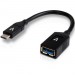 V7 V7U3C-BLK-1E USB-C (m) to USB 3.0 (f) Cable Adapter