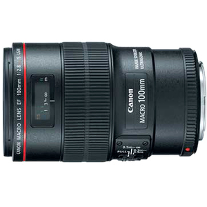 Canon 3554b002 EF 100mm f/2.8L IS USM Macro Lens