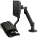 Innovative 7509-1000HY-124 LCD Data Entry Arm with Flip-up Keyboard 7509-1000HY