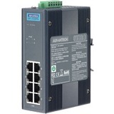 Advantech EKI-2528PAI-AE 8-port Industrial PoE Switch with 24/48 VDC Power Input and Wide Temperature