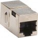 Black Box FM508-R2 CAT5e Shielded Straight-Pin Coupler - Silver