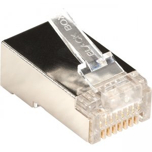 Black Box FMTP5ES-10PAK CAT5e Shielded Modular Plug - 10-Pack