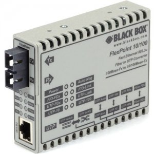 Black Box LMC100A-SC-R3 FlexPoint Tanscevier Media Converter