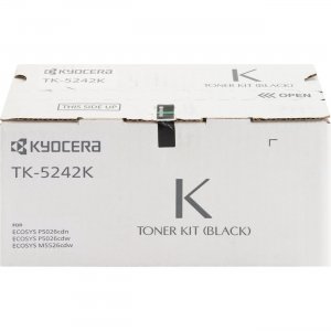 Kyocera TK-5242K Ecosys P5026/M5526 Toner Cartridge KYOTK5242K