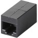 Black Box FM609 CAT6 Coupler - Unshielded, Straight-Pin, Black