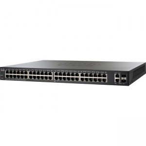 Cisco SF220-48P-K9-NA-RF 48-Port 10/100 PoE Smart Plus Switch - Refurbished