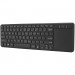 Adesso WKB-4050UB SlimTouch - Wireless Keyboard with Built-in Touchpad