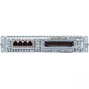 Cisco SM-X-24FXS/4FXO= Single-Wide High Density Analog Voice Service Module with 24 FXS and 4 FXO