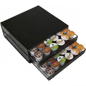 Mind Reader DBMTRAYBLK 72-pod Coffee Storage EMSDBMTRAYBLK