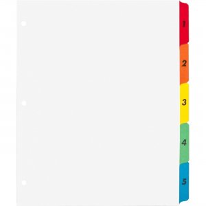 Business Source 21900 Table of Content Quick Index Dividers BSN21900
