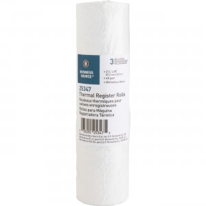 Business Source 25347 Thermal Paper Rolls BSN25347