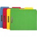 Business Source 17571 2-Ply Tab Color Letter Fastener Folder BSN17571