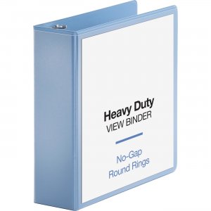 Business Source 19752 Round-ring View Binder BSN19752