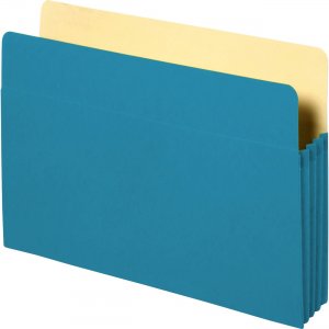 Business Source 26550 Colored Expanding File Pockets BSN26550