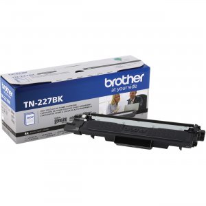 Brother TN227BK Genuine High Yield Black Toner Cartridge BRTTN227BK