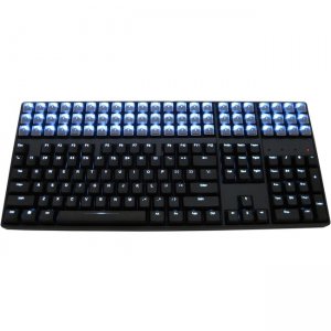 Genovation KB170L Wired 66 Keys Keyboard Programmable USB, Backlit, Black
