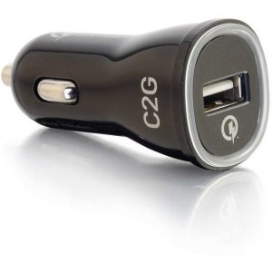C2G 21069 1-Port Quick Charge 2.0 USB Car Charger