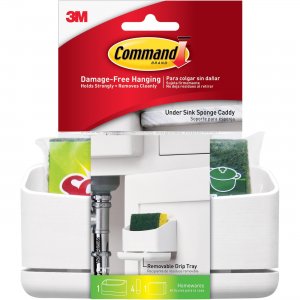 Command 17609HWES Under Sink Sponge Caddy MMM17609HWES