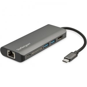 StarTech.com DKT30CSDHPD3 USB-C Multiport Adapter with HDMI - SD Reader - 2xA 1xC - PD 3.0