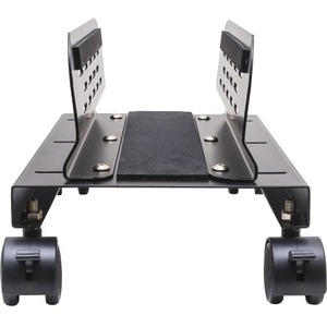 IO Crest SY-ACC65093 Slim PC or UPS Metal Floor Stand with Adjustable Width and Caster Wheels