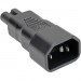 Tripp Lite P014-000 IEC C14 to IEC C5 Power Cord Adapter - 10A, 250V, Black