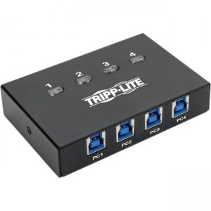 Tripp Lite U359-004 4-Port USB 3.0 Peripheral Sharing Switch - SuperSpeed