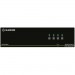 Black Box SS4P-DH-HDMI-U NIAP 3.0 Secure 4-Port Dual-Head HDMI KVM Switch