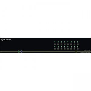 Black Box SS16P-SH-DVI-UCAC Secure NIAP 3.0 KVM Switch - Single-Head, DVI-I, PS/2, CAC, 16