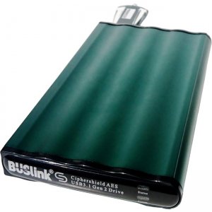 Buslink DSE-500SDU31G2 CipherShield AES Encrypted External Portable Slim SSD Drive