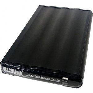 Buslink DL-1TSDU31G2 USB 3.1 Gen 2 Disk-On-The-Go External Portable Slim SSD Drive