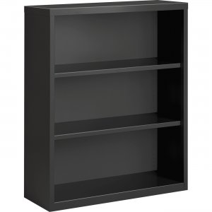 Lorell 59692 Fortress Series Charcoal Bookcase LLR59692