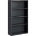 Lorell 59693 Fortress Series Charcoal Bookcase LLR59693