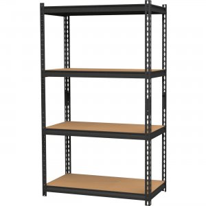 Lorell 59696 2,300 lb Capacity Riveted Steel Shelving LLR59696