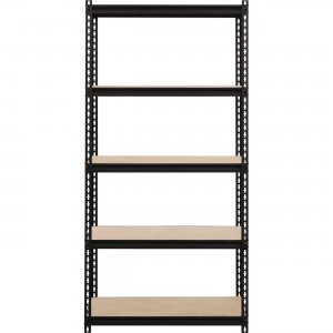 Lorell 59697 2,300 lb Capacity Riveted Steel Shelving LLR59697