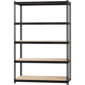 Lorell 59699 2,300 lb Capacity Riveted Steel Shelving LLR59699