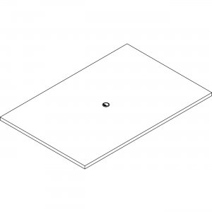 Lorell PRC4872MY Prominence 2.0 Rectangular Conference Tabletop LLRPRC4872MY