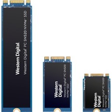SanDisk SDAPNUW-256G-1022 Western Digital PC SN520 NVMe SSD