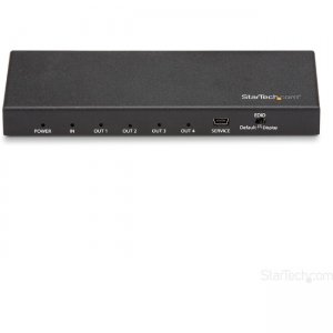 StarTech.com ST124HD202 4-Port HDMI Splitter - 4K 60Hz