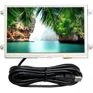 Mimo Monitors UM-760RK-OF 7" Open Frame USB Resistive Touch Display