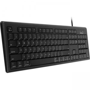 Macally QKEYB Black 104 Key Full Size USB Keyboard for Mac