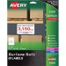 Avery 61505 Surface Safe ID Labels AVE61505