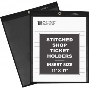 C-Line 45117 Stitched Shop Ticket Holders CLI45117
