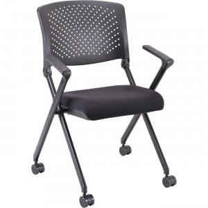 Lorell 41847 Plastic Arms/Back Nesting Chair LLR41847