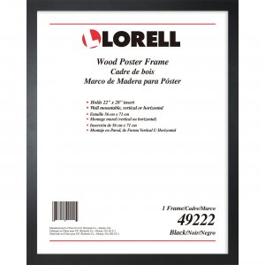 Lorell 49222 Solid Wood Poster Frame LLR49222
