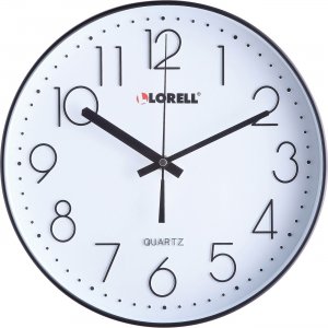 Lorell 61011 12" Quiet Wall Clock LLR61011