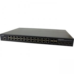 Transition Networks SISPM1040-3248-L Managed Hardened Gigabit Ethernet PoE+ Rack Mountable Switch